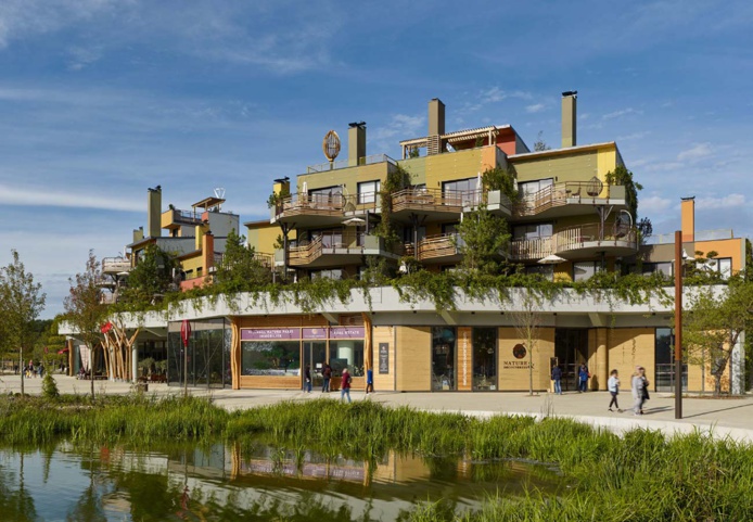 Des cottages éco-responsables (©Jean des Gatines) Des cottages éco-responsables (©Jean des Gatines)