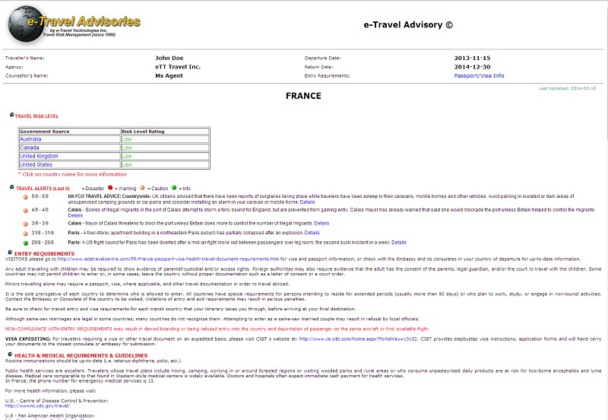 : L’interface d’E-Travel Technologie, le nouveau service associé à Travelport : L’interface d’E-Travel Technologie, le nouveau service associé à Travelport
