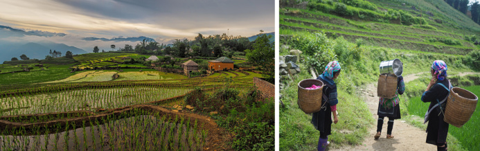 Vallée de Sapa © Shutterstock Vallée de Sapa © Shutterstock