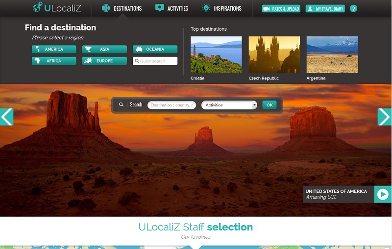 UlocaliZ, une plateforme touristique et culturelle de vidéos géolocalisées UlocaliZ, une plateforme touristique et culturelle de vidéos géolocalisées