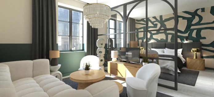 L'ambiance se veut toujours chaleureuse (© Maisons du Monde Hotel &Suites) L'ambiance se veut toujours chaleureuse (© Maisons du Monde Hotel &Suites)