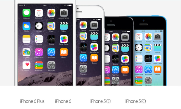 Les nouveaux iPhone 6 d'Apple
