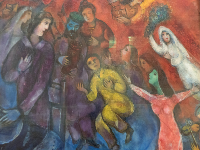 Marc Chagall, L'apparition de la famille de l'artiste (©Palais des Beaux-Arts de Lille)
