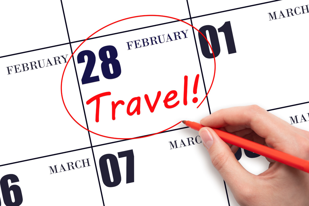 Où partir en voyage en février ?