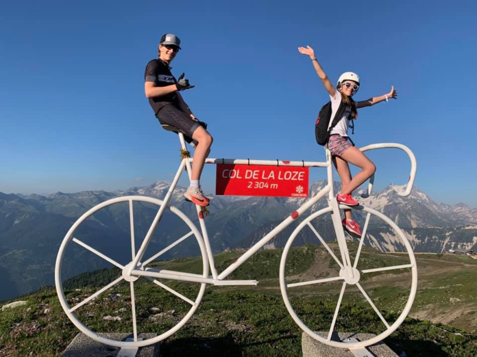 Un spectacle impressionnant au col de la Loze (©OT 3Vallées)