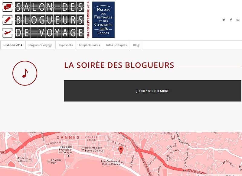 Ce rendez-vous, dont i-tourisme et TourMaG.com sont partenaires, sera l’occasion de réunir des blogueurs « voyage » francophones avec des marques et leurs partenaires. Ce rendez-vous, dont i-tourisme et TourMaG.com sont partenaires, sera l’occasion de réunir des blogueurs « voyage » francophones avec des marques et leurs partenaires.
