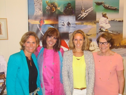 Laetitia Bry (à gauche) rejoint les équipes de l'Office du Tourisme du Sultanat d'Oman - Photo DR Laetitia Bry (à gauche) rejoint les équipes de l'Office du Tourisme du Sultanat d'Oman - Photo DR