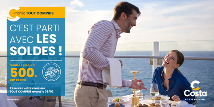 Promo tout compris © Costa Croisières Promo tout compris © Costa Croisières