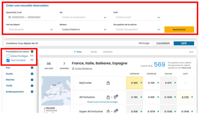 © Costa EXTRA © Costa EXTRA