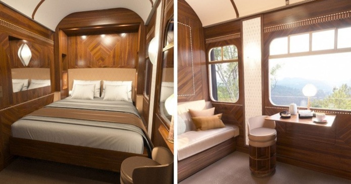 Un train de luxe pour un Grand Tour de France (©Puy du Fou) Un train de luxe pour un Grand Tour de France (©Puy du Fou)