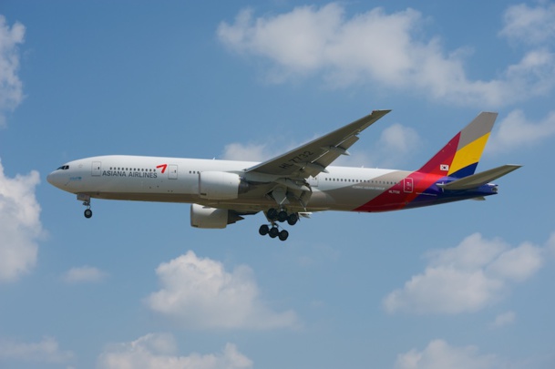 La compagnie Asiana espère passer programmer un vol quotidien entre Paris et Séoul d'ici 2015. DR La compagnie Asiana espère passer programmer un vol quotidien entre Paris et Séoul d'ici 2015. DR