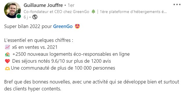 GreenGo en pleine croissance : "nous tenons notre business plan" 🔑