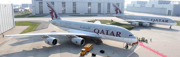 L'A380 de Qatar Airways commencera à voler entre Londres et Doha - Photo DR