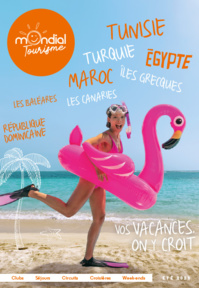 La nouvelle brochure de Mondial Tourisme qui fait la part belle aux Mondi Club - DR