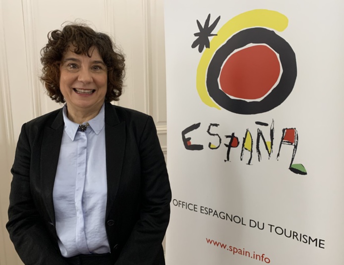 Maria José Gomez, directrice de l'Office du Tourisme d'Espagne à Paris. ©David Savary Maria José Gomez, directrice de l'Office du Tourisme d'Espagne à Paris. ©David Savary