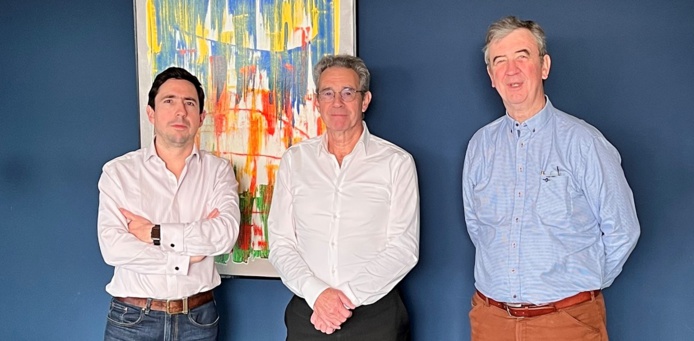 De gauche à droite : Christoph Klenner, Guy Devos et Peter Kiejers De gauche à droite : Christoph Klenner, Guy Devos et Peter Kiejers