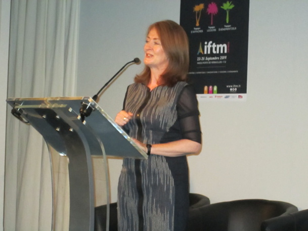 Finola O'Mahony directrice du tourisme irlandais auprès des marchés Europe. Finola O'Mahony directrice du tourisme irlandais auprès des marchés Europe.