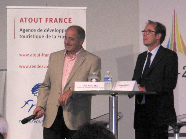 Le SNAV et Atout France ont présenté leur Baromètre sur l'IFTM Top Résa 2014 - Photo P.C.