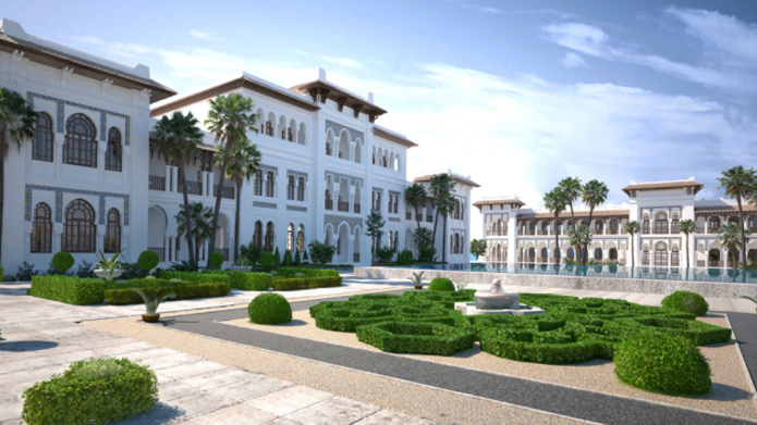 Le Four Seasons Hotel Rabat at Kasr Al Bahr est installé dans un domaine de cinq hectares en bordure de l'Atlantique (@Four Seasons)