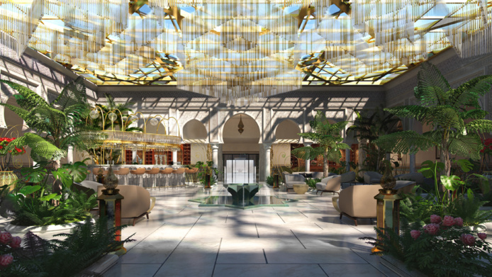 Vue intérieure du le Four Seasons Hotel Rabat at Kasr Al Bahr (@Four Seasons)