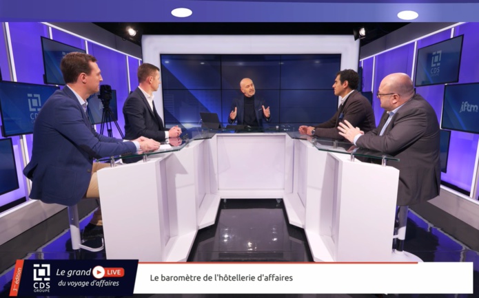 Avec plus de 1700 inscrits, la 3e édition du Grand Live du Voyage d’affaires, orchestré par CDS Groupe, a battu son record. - Capture écran Avec plus de 1700 inscrits, la 3e édition du Grand Live du Voyage d’affaires, orchestré par CDS Groupe, a battu son record. - Capture écran