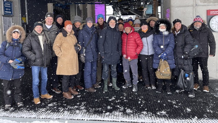 Une vingtaine de journalistes français ont fait le déplacement à Stans (Tyrol) - DR : JDL Une vingtaine de journalistes français ont fait le déplacement à Stans (Tyrol) - DR : JDL