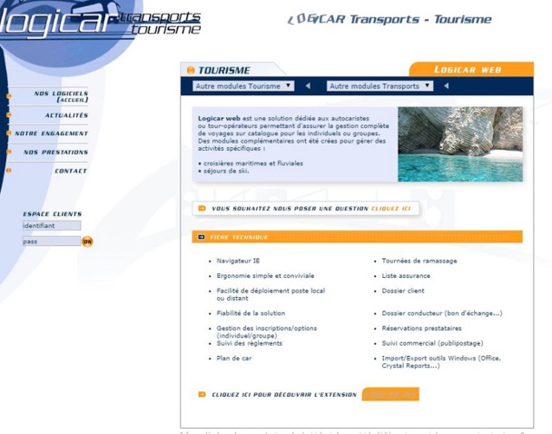 InfoSup détaille les points d’amélioration de son logiciel de réservation de voyage en groupe.