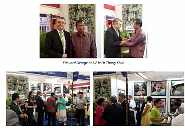 Cambodge : 15e Anniversaire au PATA Travel Mart 2014 pour Phoenix Voyages Cambodge : 15e Anniversaire au PATA Travel Mart 2014 pour Phoenix Voyages