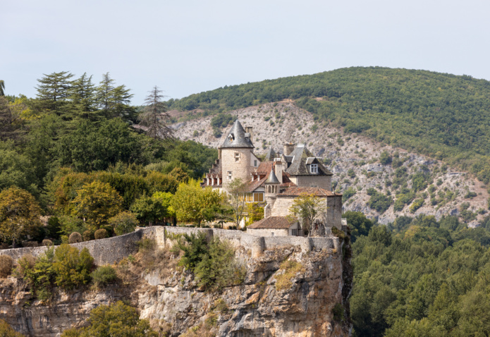 Chateau de Belcastel dans le Lot (©DP) Chateau de Belcastel dans le Lot (©DP)