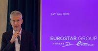 Alain Krakovitch, Président du conseil d’administration d’Eurostar Group, lors de la présentation de la nouvelle marque à la presse. ©David Savary Alain Krakovitch, Président du conseil d’administration d’Eurostar Group, lors de la présentation de la nouvelle marque à la presse. ©David Savary