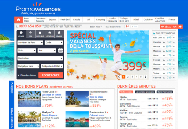 Sur le site de Promovacances le Hammamet Village était vendu sous la dénomination "Maxi Club Sun Garden Hammamet Village" - Capture d'écran Sur le site de Promovacances le Hammamet Village était vendu sous la dénomination "Maxi Club Sun Garden Hammamet Village" - Capture d'écran