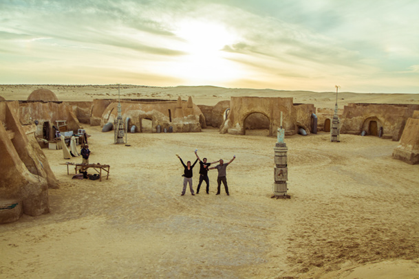 Après deux repérages, le premier voyage Star Wars prendra son envol le 10 octobre 2014 - DR : Adrien Ganzer Après deux repérages, le premier voyage Star Wars prendra son envol le 10 octobre 2014 - DR : Adrien Ganzer