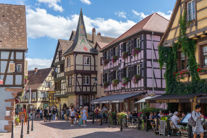 Kaysersberg, Haut-Rhin, ville française la plus accueillante selon Booking (©Deposit Photo)