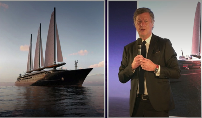 Sébastien Bazin présente le Orient-Express Silenseas (©Accor) Sébastien Bazin présente le Orient-Express Silenseas (©Accor)