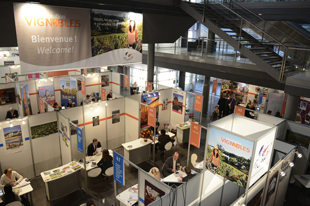 L'édition 2012 du salon Destination Vignobles s'est tenue à Tours. © Atout France/C. Helsly