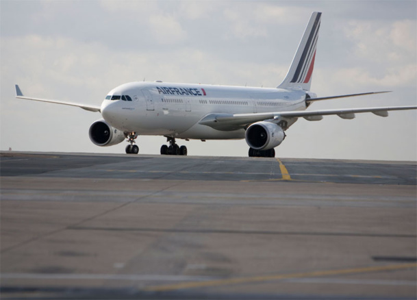 La grève des pilotes d'Air France devrait entrainer une perte de 500 millions d'euros pour Air France en 2014 - Photo AF Virginie Valdois