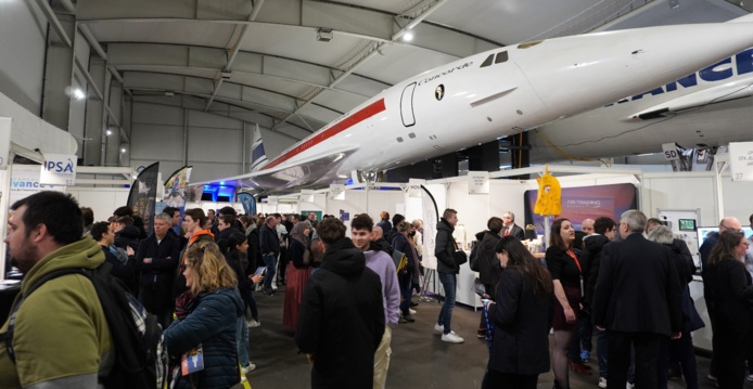 Le Salon des formations et des métiers aéronautiques se tenait au Bourget - DR CH