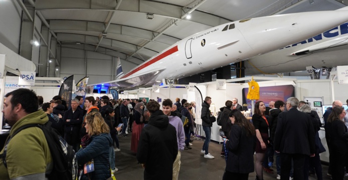 Le Salon des formations et des métiers aéronautiques se tenait au Bourget - DR CH Le Salon des formations et des métiers aéronautiques se tenait au Bourget - DR CH