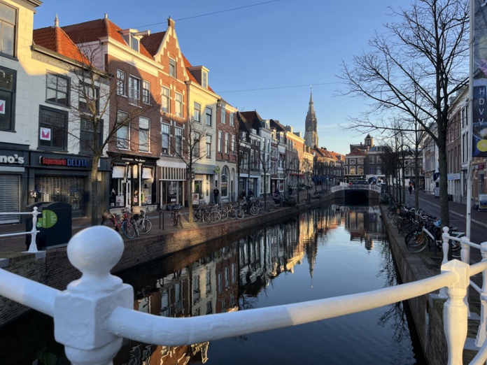 Les canaux donnent à Delft une allure follement romantique (@PB)