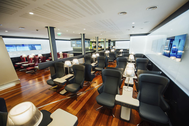 Le nouvel espace est accessible aux voyageurs Business Premier et aux détenteurs de la Carte Blanche Eurostar Frequent Traveller - DR : Eurostar Le nouvel espace est accessible aux voyageurs Business Premier et aux détenteurs de la Carte Blanche Eurostar Frequent Traveller - DR : Eurostar