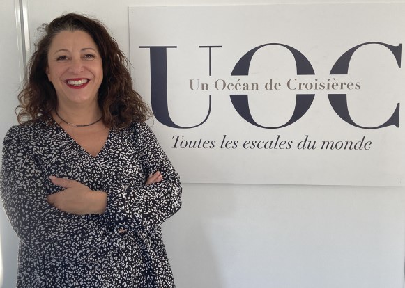 Audrey Boffi étend le champ de ses responsabilités et devient  responsable grands comptes et réseaux d'Un Océan de Croisières. - Photo UOC