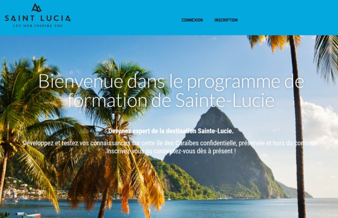 Sainte-Lucie lance un e-learning pour les professionnels du tourisme - DR Capture écran