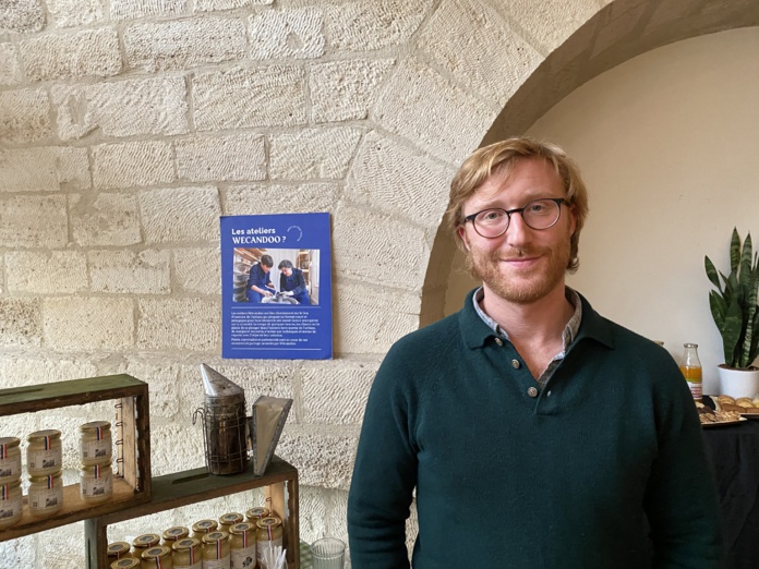 Edouard Eyglunent, l'un des trois co-fondateurs (©BC) Edouard Eyglunent, l'un des trois co-fondateurs (©BC)