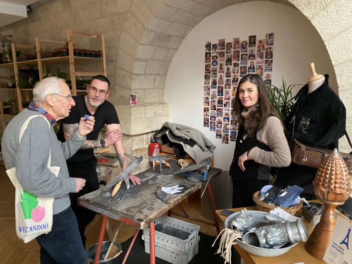 Les Toits Parisiens accueillent des couvreurs en herbe (©BC) Les Toits Parisiens accueillent des couvreurs en herbe (©BC)