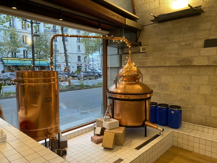 Wecandoo était associée à l'opération Paris Local de l'OTCP (©BC Distillerie artisanale au Viaduc des Arts))