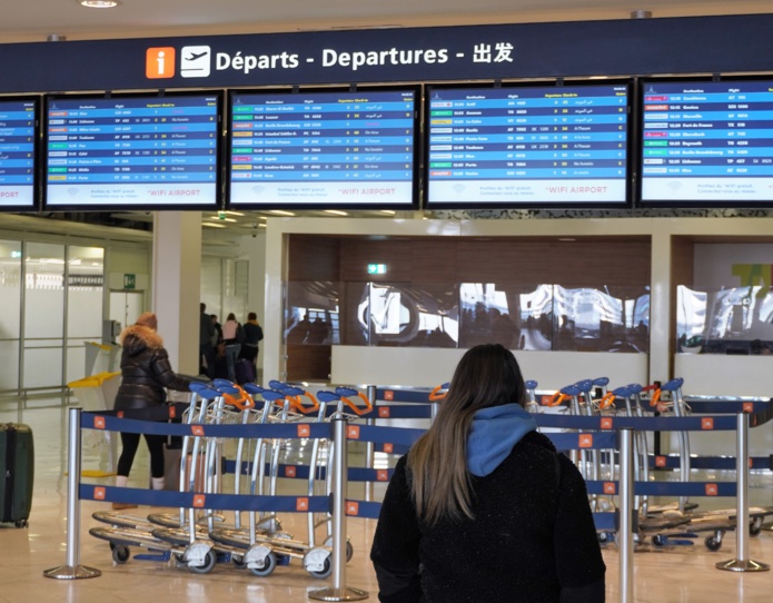 Les opérateurs low cost, grands gagnants de la reprise, sont en croissance permanente et très présents à Orly - Photo C.H