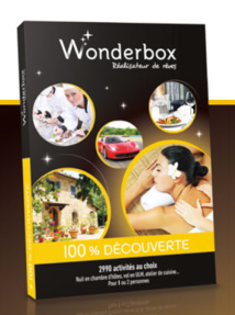 Groupes : Wonderbox lance des coffrets cadeaux pour les clients B2B des agences