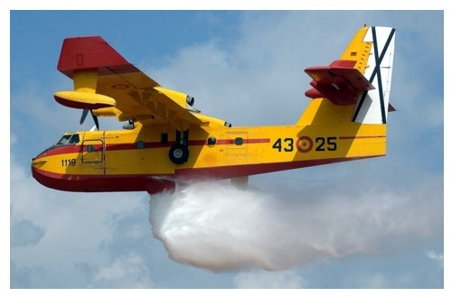 Malgré les Canadairs français appelés à la recousse, les foyers continuent leur progression Malgré les Canadairs français appelés à la recousse, les foyers continuent leur progression