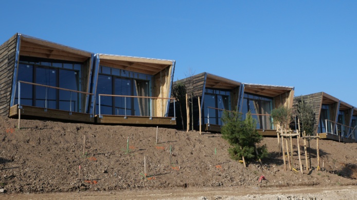 Déjà une trentaine de lodges ont pris place (©NGE) Déjà une trentaine de lodges ont pris place (©NGE)