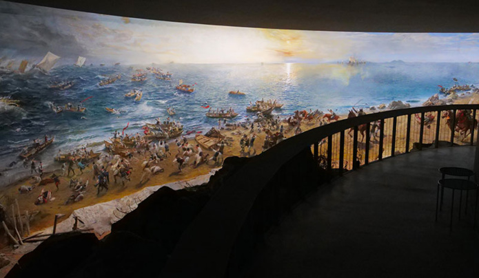 « One night's dream in Yashima » panorama de Toyomi Hoshina © KR « One night's dream in Yashima » panorama de Toyomi Hoshina © KR